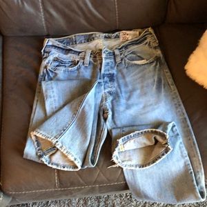 Men’s hollister straight leg denim